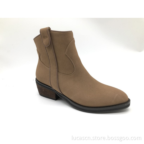 Ladies Modern Western Cowboy Distressed Boots
